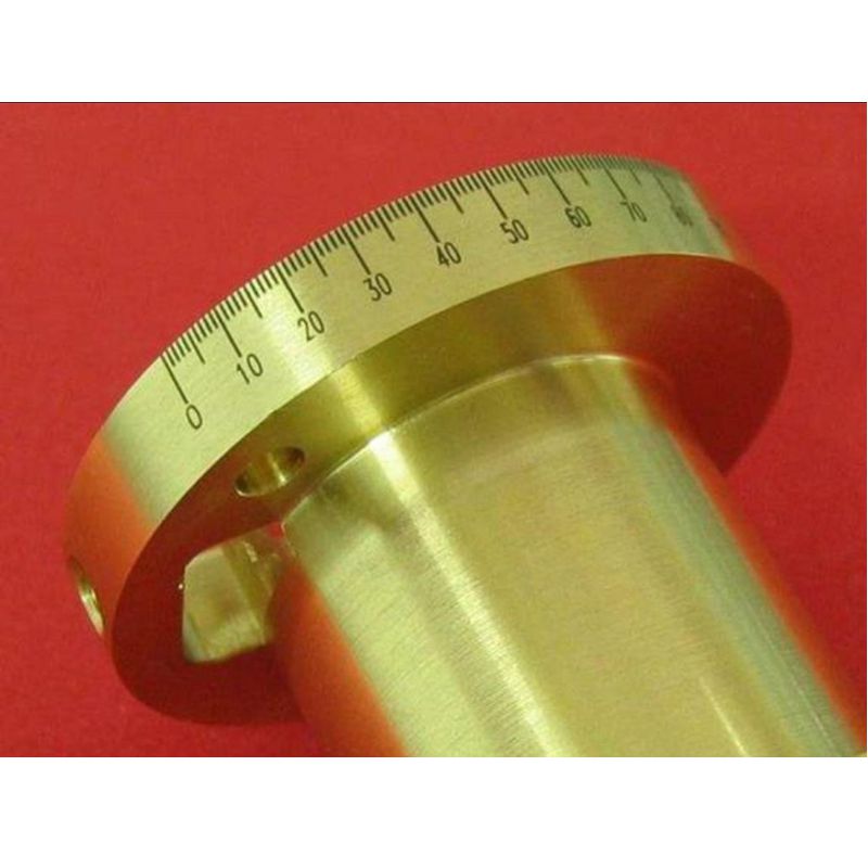 金属表面加刻度 激光刻字刻度定制